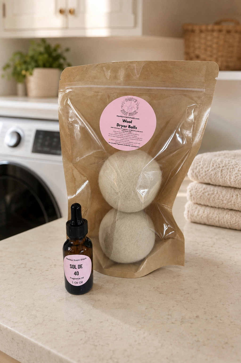 Wool Dryer Ball Set