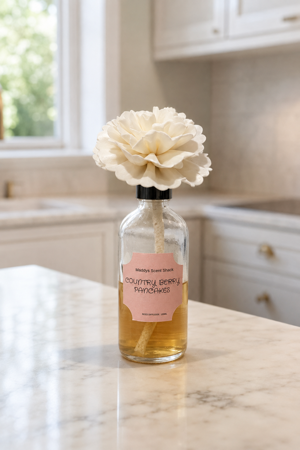 Reed Room Oil Diffuser with Flower Top