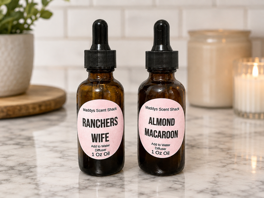 1 oz Oil Waterless/Water Diffuser