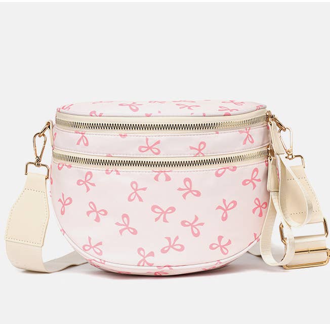 Bow Print Bum Bag